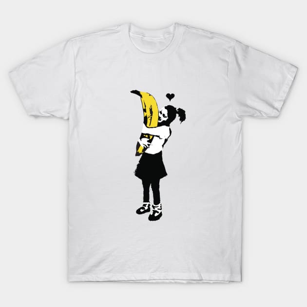 Banksy Underground T-Shirt by PopGraphics